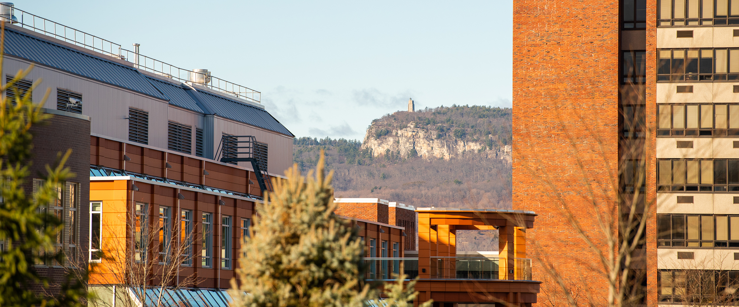 mohonk tower and campus